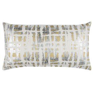 Rizzy Home DOHT12867NT001426 DOH by Abstract Cotton Decorative Filled Pillow DOH